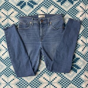 Madewell‎ Women’s 9" Mid-Rise Skinny Jeans in Pendale Wash Size 29